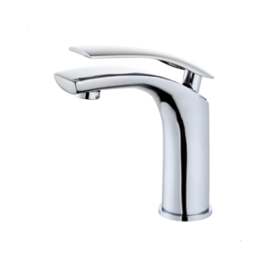 Misturador Monocomando Lablanco de Mesa Bica Baixa Semi Round Curve Cromado Polido