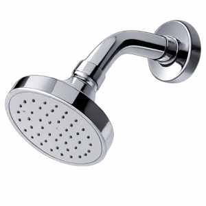Ducha Chuveiro com Haste BRW682 Lablanco Ø100 mm de Parede Round Cromado Polido