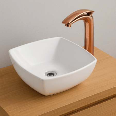 Cuba Lablanco Banho Art Basin 420x420x135mm Branca (R)
