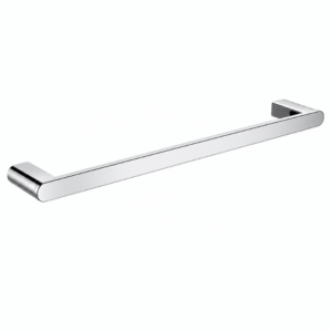 Porta Toalha Simples Aco Inox 304 Lablanco 60cm Round Cromado Polido