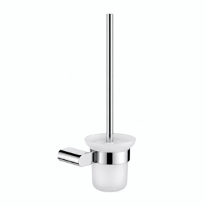 Escova de Bacia com Suporte Aco Inox 304 Lablanco Round Cromado Polido