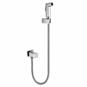 Ducha Higiênica Lablanco Quadrada Metal 1/4 volta Cromada