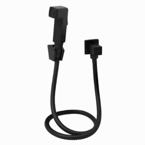 Ducha Higienica Lablanco 1/4 volta Square Preto Matte
