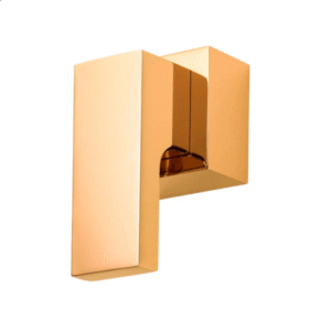 Acabamento de Registro Lablanco Rectangle Dourado Polido