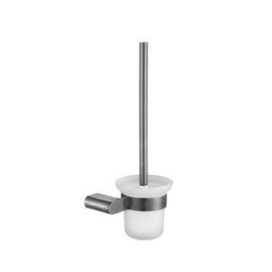 Escova de Bacia com Suporte Aco Inox 304 Lablanco Round Grafite (R)