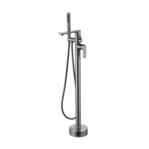 Misturador Lablanco Monocomando de Piso Banheira Aco Inox 304 Escovado