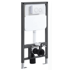 Caixa Embutida Lablanco para drywall bacia suspensa com Painel de Acionamento Branco (R)