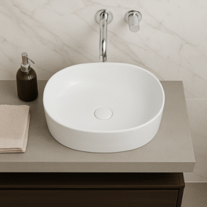 Cuba Lablanco Banho Art Basin Branca (450x420x120mm)
