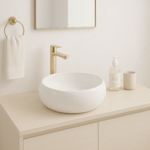 Cuba Lablanco Banho Art Basin Branca Matte (400x400x110mm)