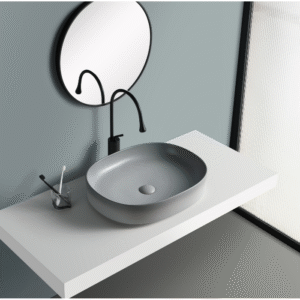 Cuba Lablanco Banho Art Basin Cinza Degrade (450x420x120mm)