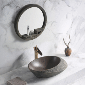 Cuba Lablanco Banho Art Basin matt brown (610x390x150mm)