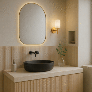Cuba Lablanco Banho Art Basin Preto Matte (500x380x120mm)