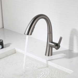 Misturador Lablanco Monocomando Aço Inox 304 Cozinha Bica Móvel e Retratil Grafite