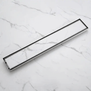 Ralo Linear Lablanco Corpo em Inox 304 Oculto/Tampa Escovada 60cm (R)