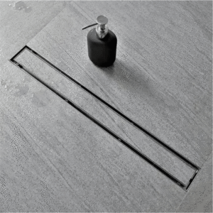 Ralo Linear Lablanco Corpo em Inox 304 Oculto/Tampa Escovada 90cm (R)