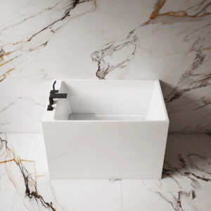 Banheira Diana Lablanco Resina Branco Matte - 900X680X730mm (R)