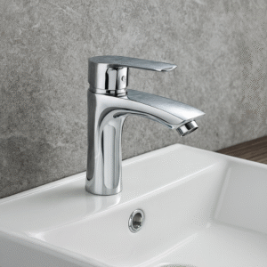 Misturador Lablanco Monocomando Aço Inox 304 Banheiro Bica Baixa Cromado Cromado