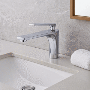 Misturador Lablanco Monocomando Aço Inox 304 Banheiro Bica Baixa Cromado Cromado