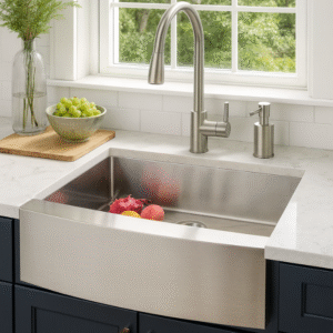 Cuba Lablanco Farm House em Aco Inox 304 Square (840x560x254mm)