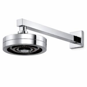 Ducha Chuveiro com Haste Lablanco Ø125 mm Autolimpante de Parede Round Cromado Polido