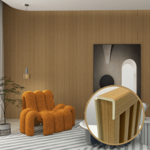 Acabamento L Cedro Painel Ripado Lablanco formato 25x25x2900mm - Valor por peca (R)