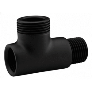 Desviador para Chuveiro redondo Latao Preto