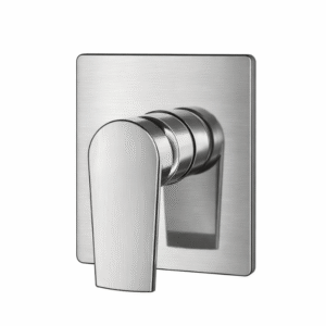 Acabamento Monocomando Chuveiro Lablanco Square Brushed Nickel