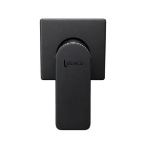 Acabamento de Registro Lablanco Semi Square Preto Matte
