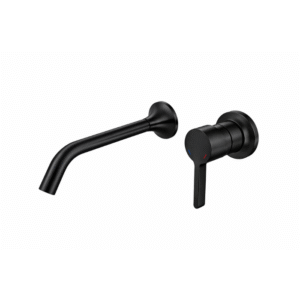 Misturador Monocomando Lablanco de Parede Round Preto Matte