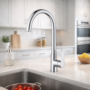 Monocomando Cozinha Cromado - Material Aco Inox