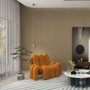 Painel Ripado Amendoa Lablanco formato 150x2900x25mm - Valor por peca (R)