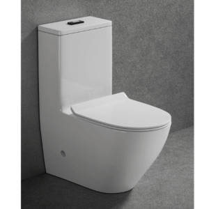 Bacia Lablanco Caixa Acoplada Monobloco Wahsdown Rimless Ovale Branca com Assento (R)