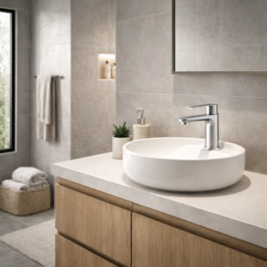 Monocomando Banheiro Cromado Bica baixa - Material Aco Inox