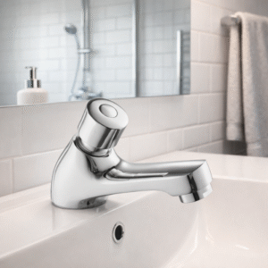 Torneira Automatica Cromada - Material Cobre