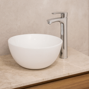 Misturador Lablanco Monocomando Aço Inox 304 Banheiro Bica Alta Cromado Cromado