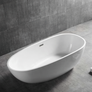 Banheira Meghan Lablanco Resina Branco Matte - 1500X750X580mm (R)