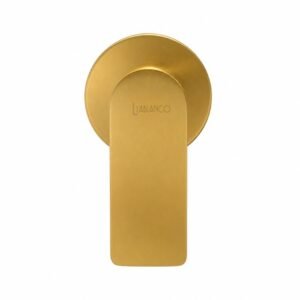 Acabamento de Registro Lablanco Round Champagne Escovado