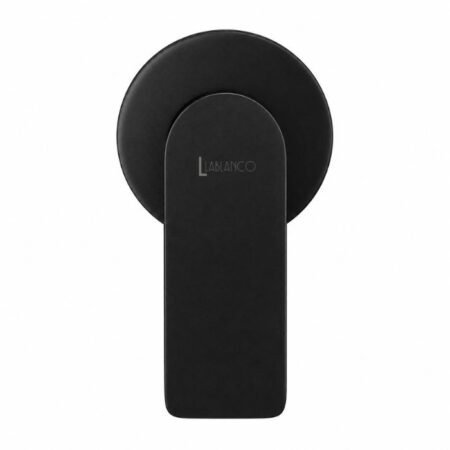 Acabamento de Registro Lablanco Round Preto Matte