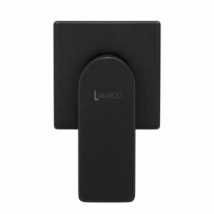 Acabamento de Registro Lablanco Square Preto Matte