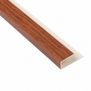 Acabamento Teto Vinílico Pau-Brasil Lablanco 2900x30x15mm - Valor por Metro Linear