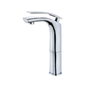 Misturador Monocomando Lablanco de Mesa Bica Alta Semi Round Curve Cromado Polido