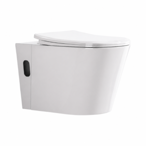 Bacia Lablanco Suspensa Sifônica Rimless Ovale Branca com Assento