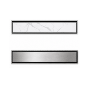 Ralo Linear Lablanco 60cm Corpo em Inox 304 Oculto/Tampa Escovada