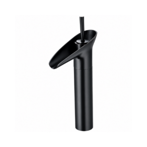 Misturador Monocomando Lablanco de Mesa Bica Alta La Cascata Preto Matte