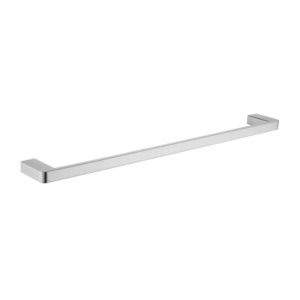 Porta Toalha Simples Aco Inox 304 Lablanco 60cm Semi Round Níquel Escovado