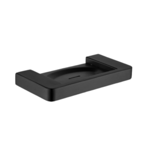 Saboneteira de Parede Aco Inox 304 Lablanco Semi Round Preto Matte (R)