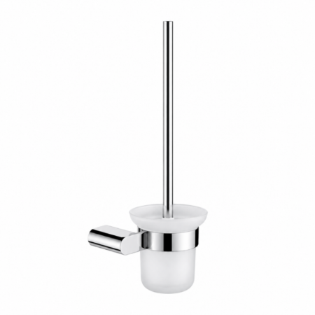 Escova de Bacia com Suporte Aco Inox 304 Lablanco Round Cromado Polido