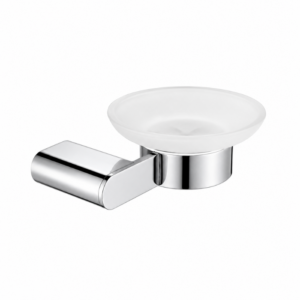 Saboneteira de Parede Aco Inox 304 Lablanco Round Cromado Polido